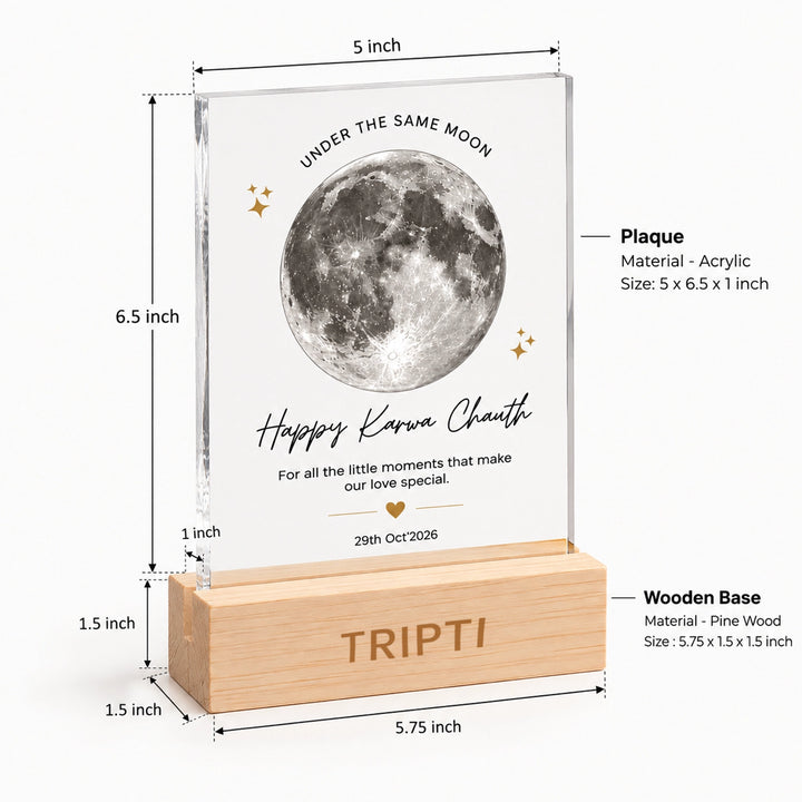 Moon Plaque