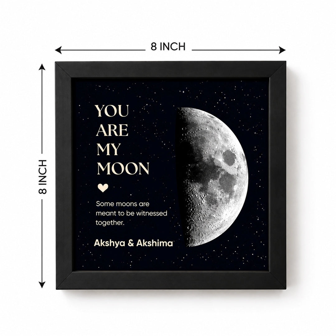 Karwa Chauth Moon Frame