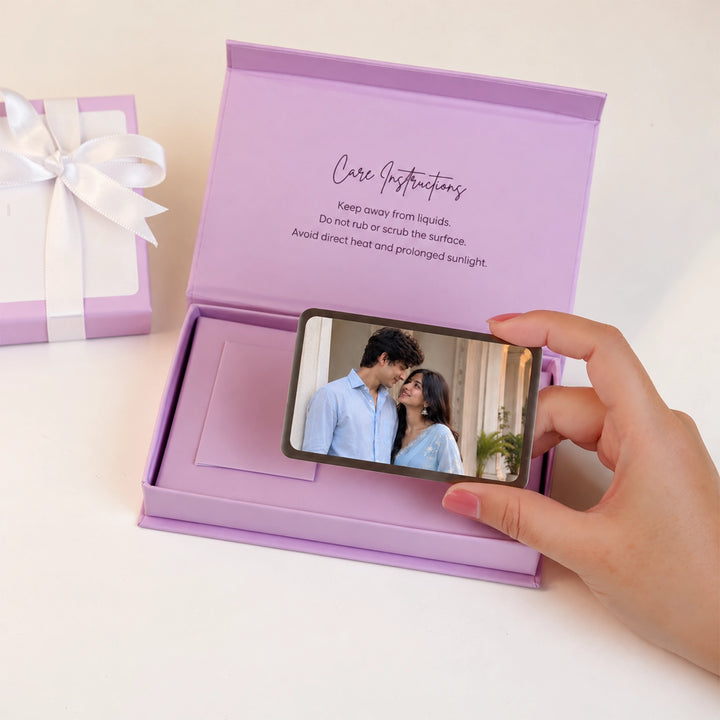 Metal Wallet Card- Personalized Photo Wallet Card