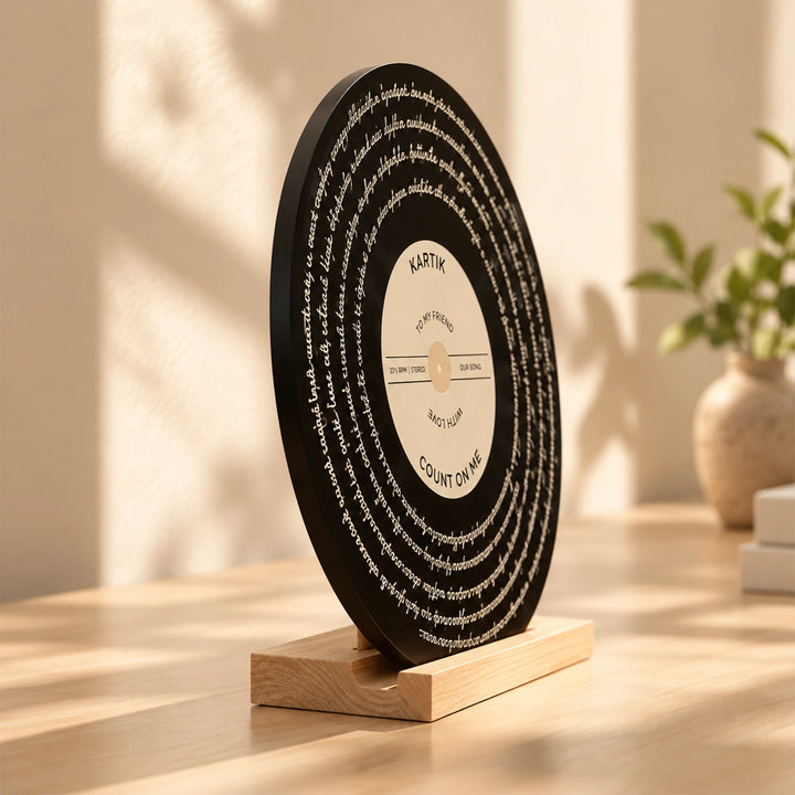 Personalized Vinyl Record