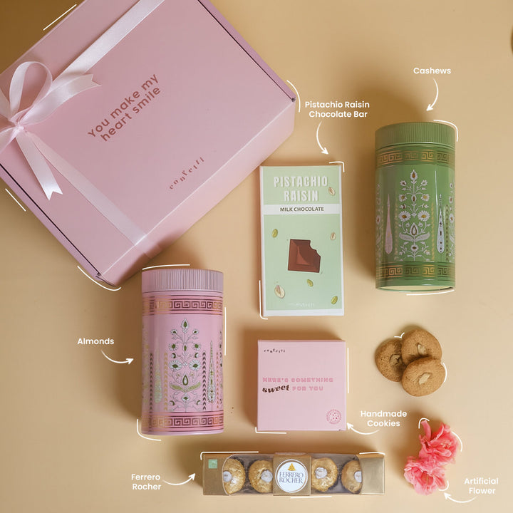 Premium Sweet Treat Hamper with Dry Fruits and Chocolates