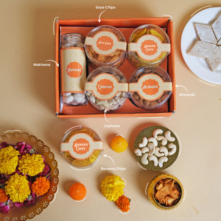 Festive Gourmet Snack Box