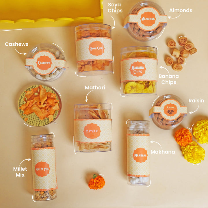 Premium Dry Fruits & Snacks Gift Hamper