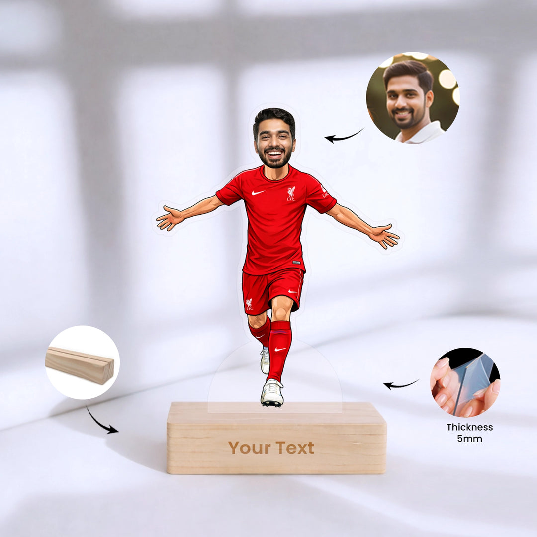 Liverpool F.C. Football Caricature