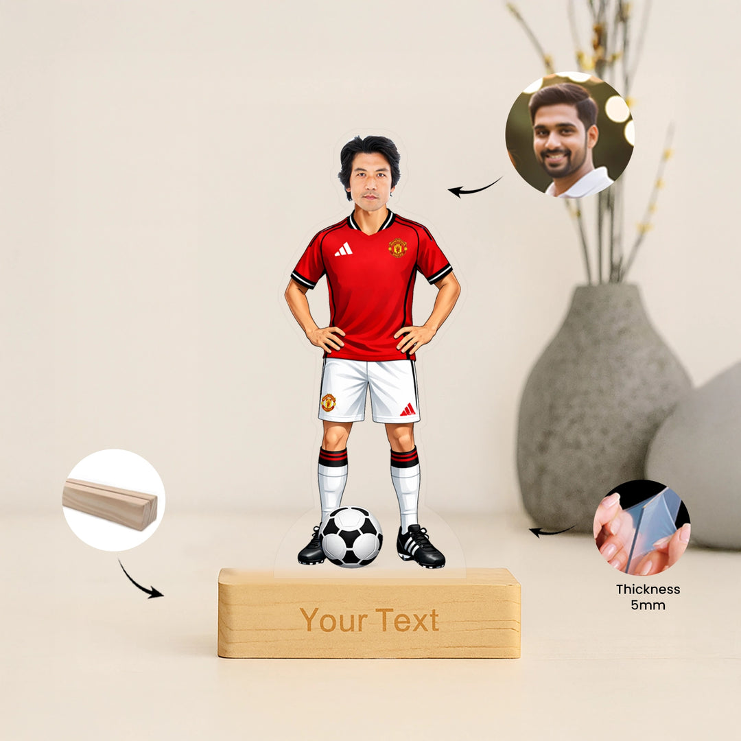 Manchester United F.C. Football Caricature