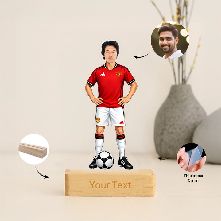 Manchester United F.C. Football Caricature