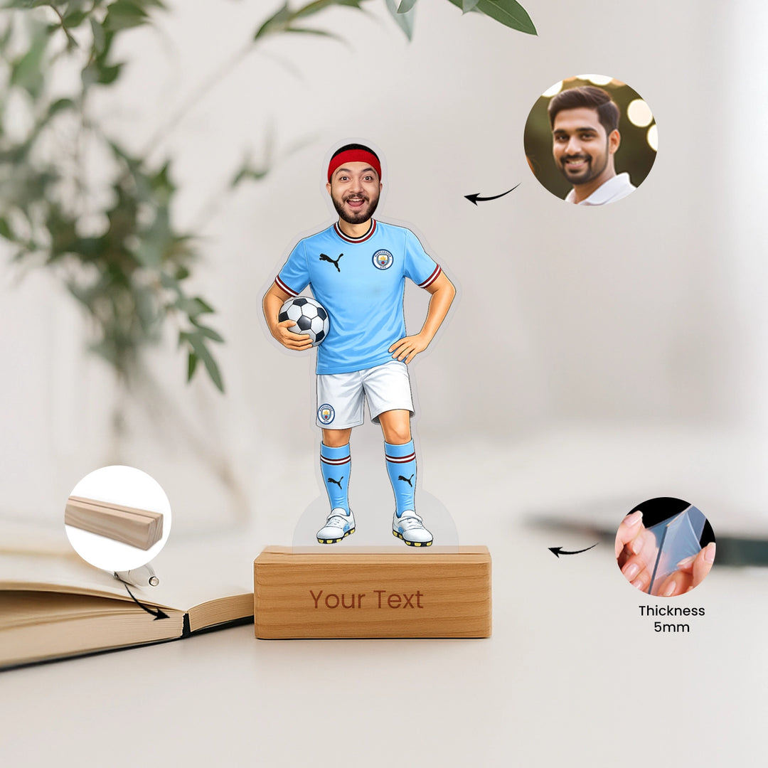 Manchester City F.C. Football Caricature