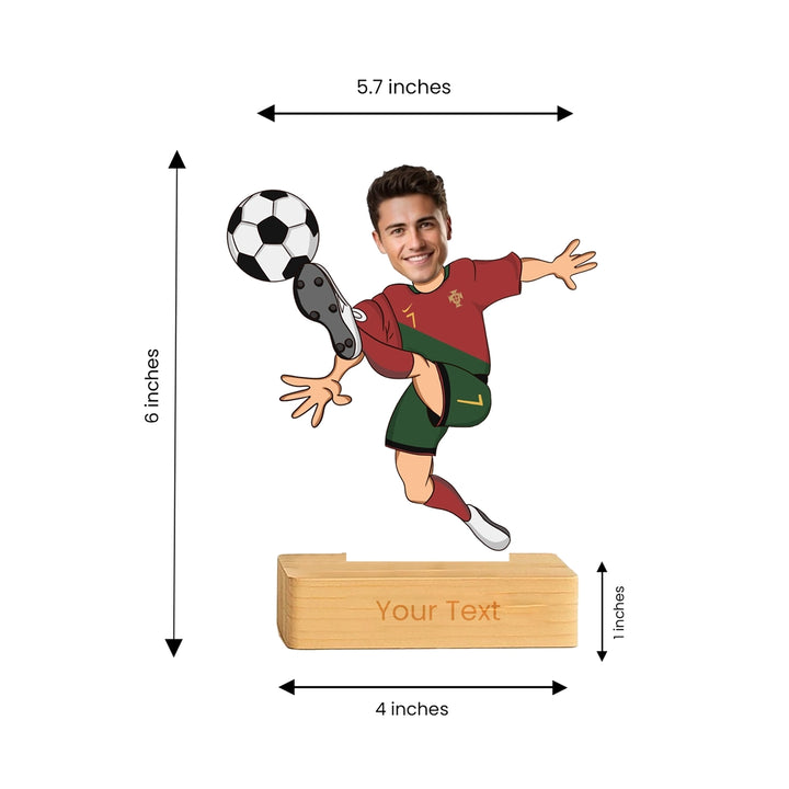 Ronaldo No. 7 Caricature - Team Portugal