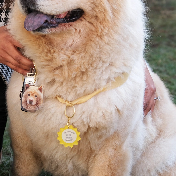 Fur-ever Valentine Dog Keychain