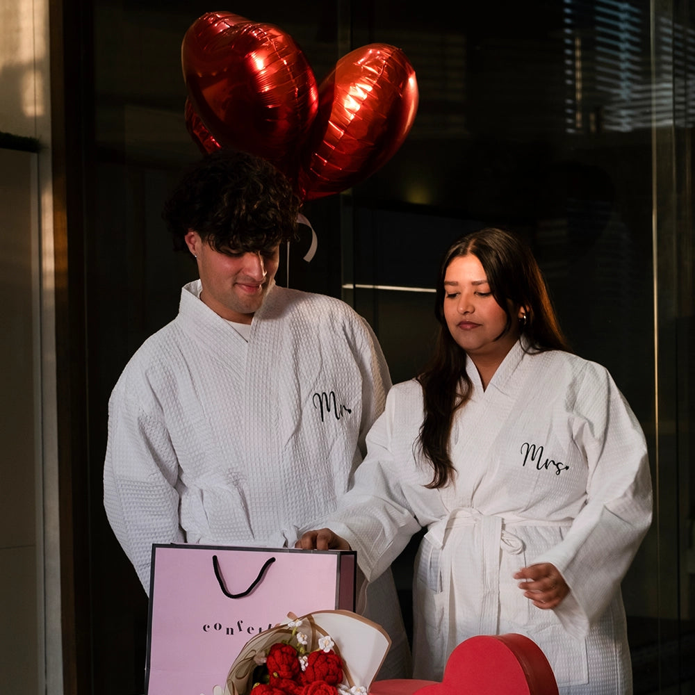 Mr and Mrs Bath Robe