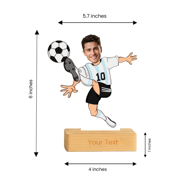 Messi's No. 10 Caricature - Team Argentina