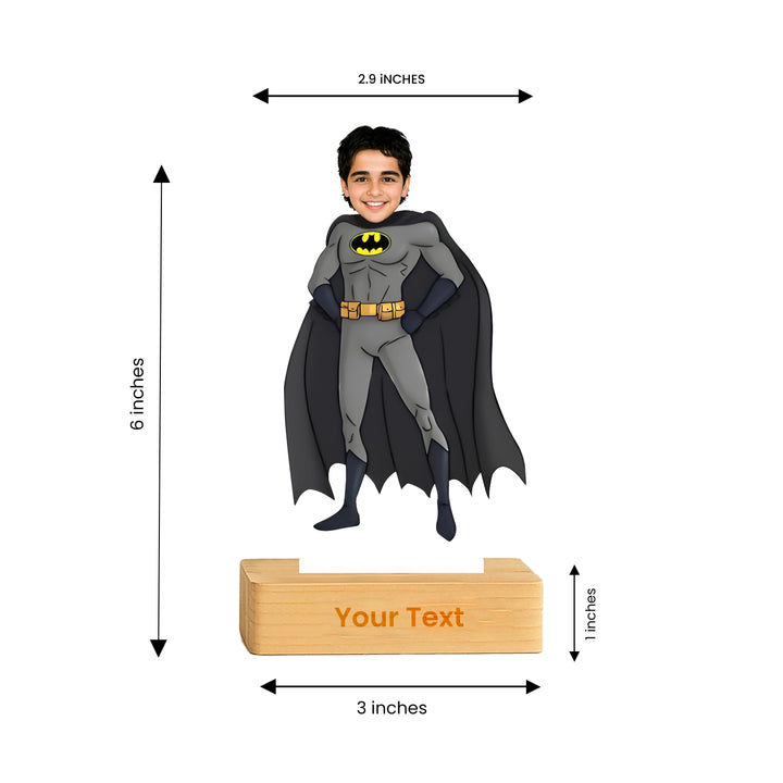 Custom Superhero Caricature - Batman Edition