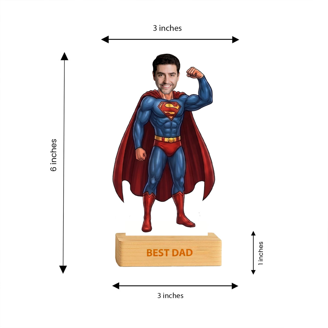 Super Dad Caricature