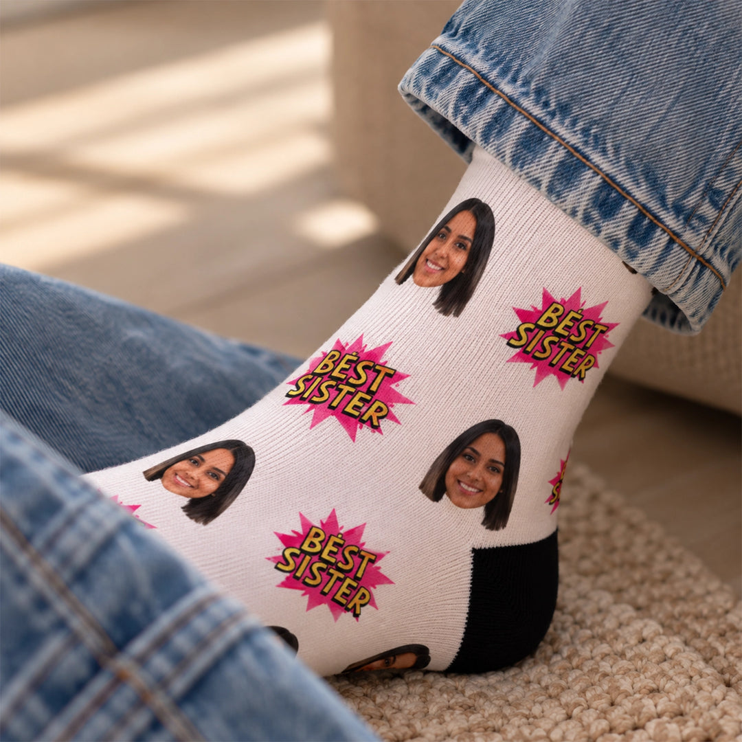 Best Sister Personalized Socks