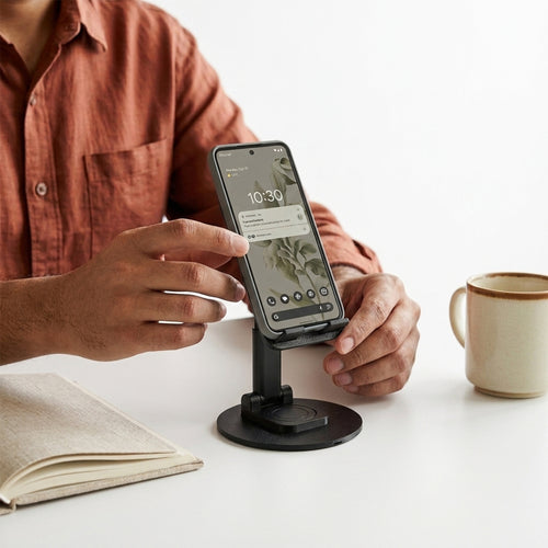 Black Phone Stand