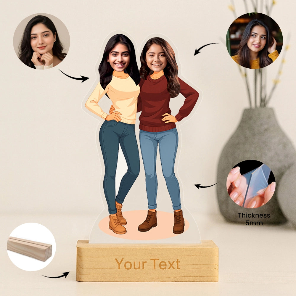 Annoyingly Perfect Together Caricature