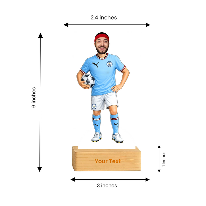 Manchester City F.C. Football Caricature