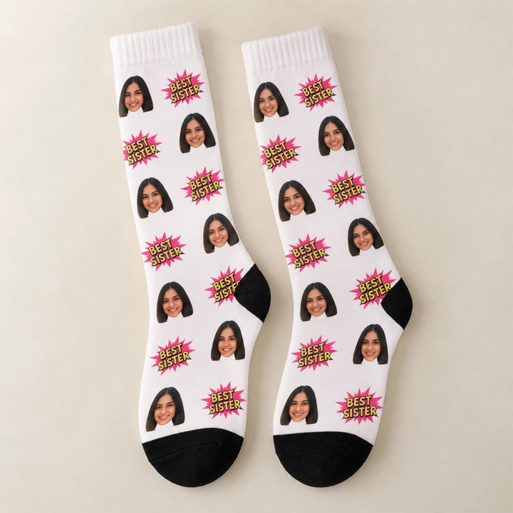 Best Sister Personalized Socks