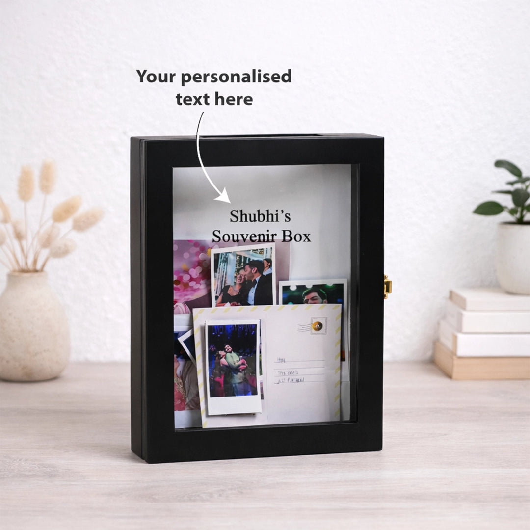 Personalized Souvenir & Keepsake Box