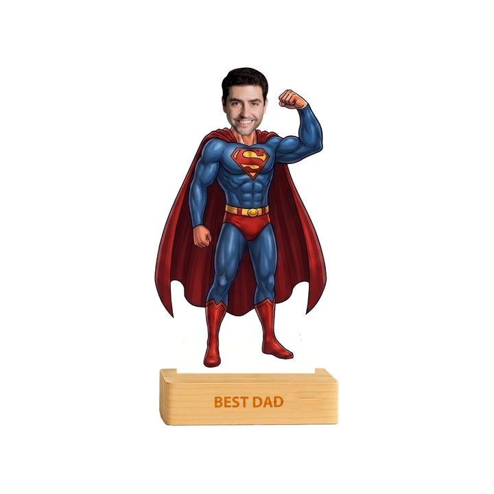 Super Dad Caricature