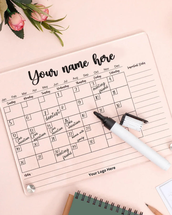 Personalized Table Top Planner