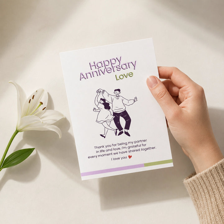 Anniversary Love Greeting Card