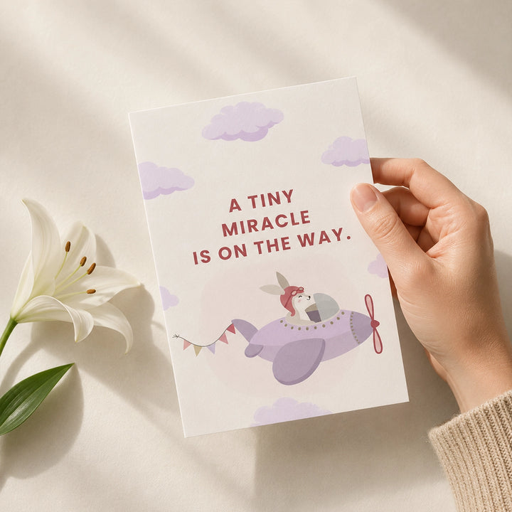 Baby On The Way Greeting Card