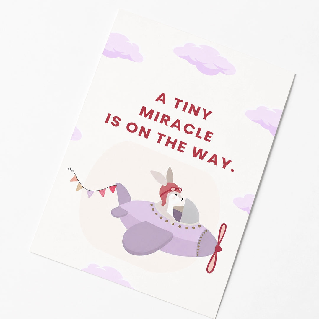 Baby On The Way Greeting Card