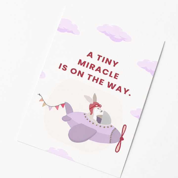 Baby On The Way Greeting Card