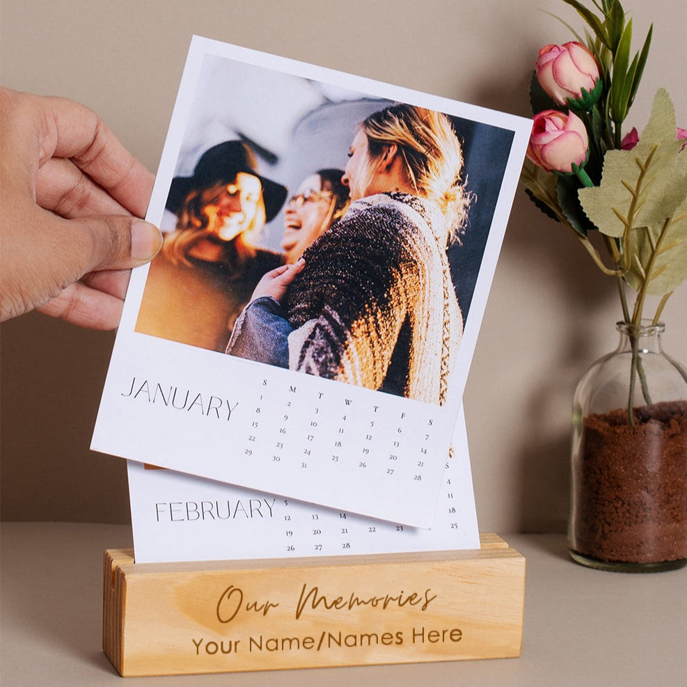 Personalized Calendar 2025 - Custom Calendar – Confetti Gifts