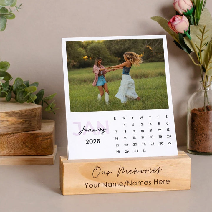 Premium Personalized Photo Calendar