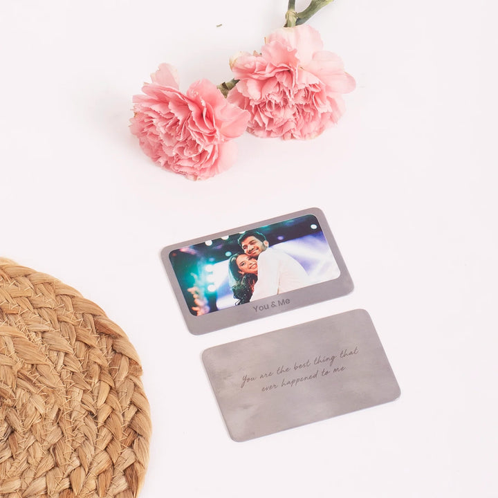 Metal Wallet Card- Personalized Photo Wallet Card