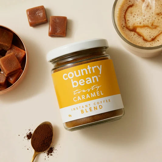Country Bean Coffee 50gm - Caramel