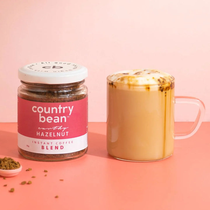 Country Bean Coffee 50gm - Hazelnut
