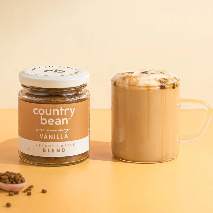 Country Bean Coffee 50gm - Vanilla