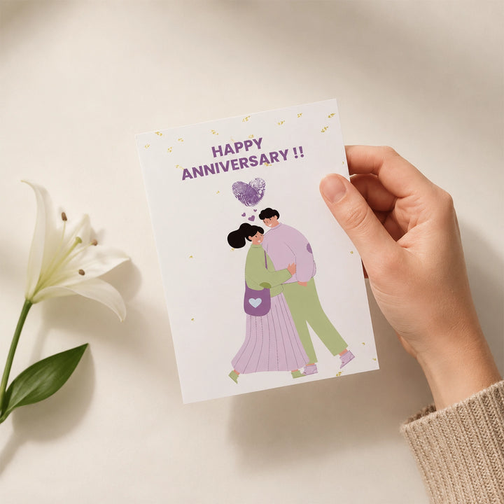 Couple Anniversary Greeting Card
