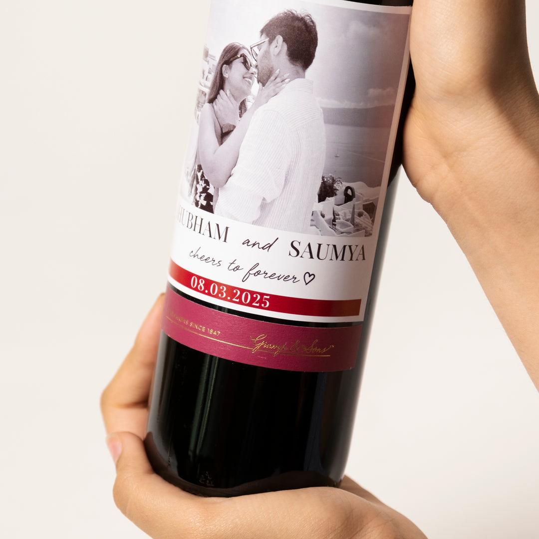 Personalized Jacob's Creek Non-Alcoholic Wine