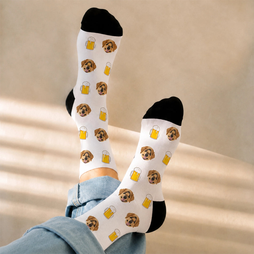 Personalised Pet Face Socks