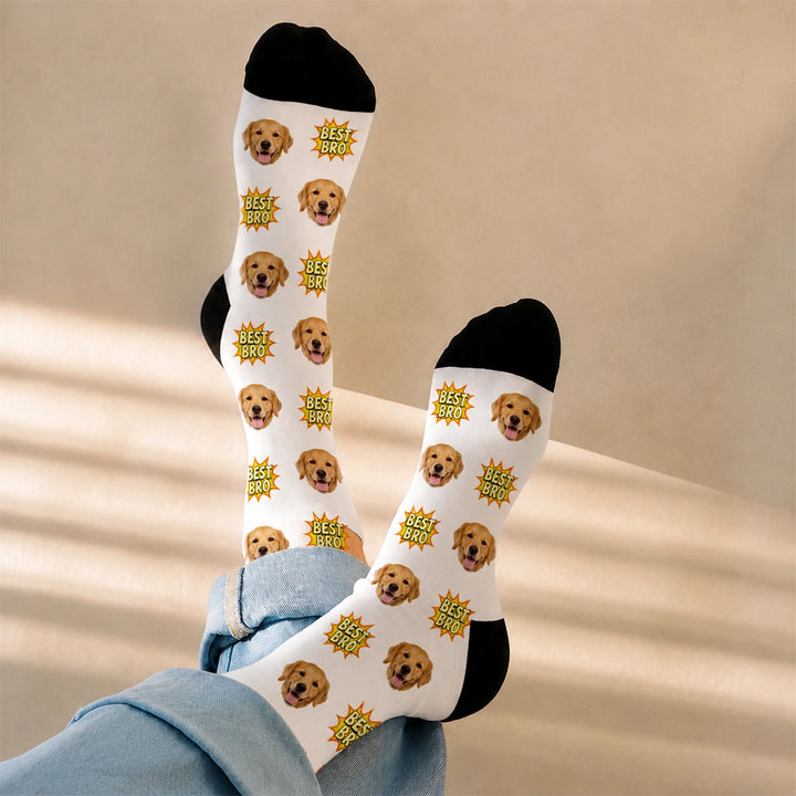 Personalised Pet Face Socks
