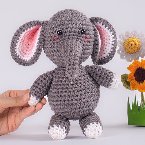 Elephant Crochet Teddy