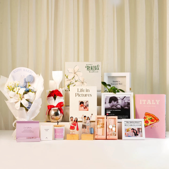 Rakhi Gift Hamper for Bhaiya & Bhabhi