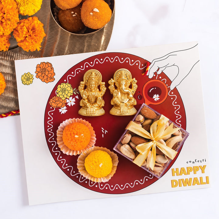 Diwali Pooja Thali
