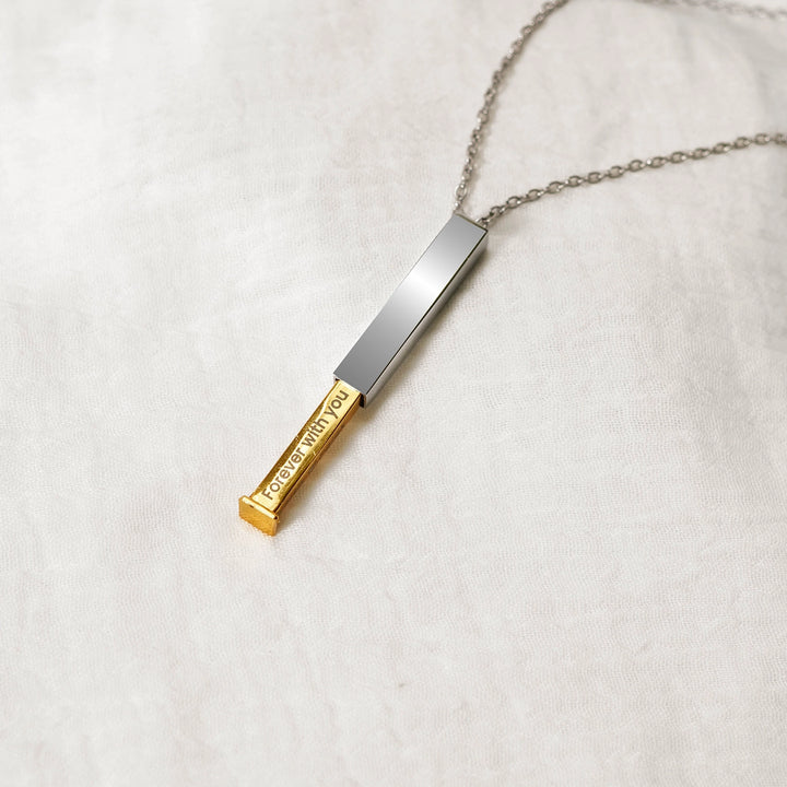 3D Bar Reveal Pendant