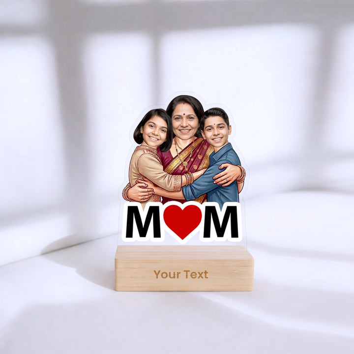 Love You Mom Caricature