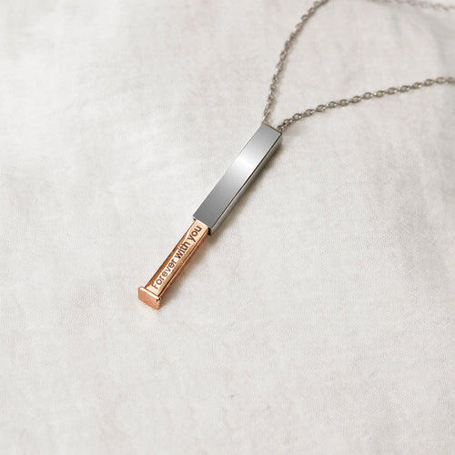 3D Bar Reveal Pendant