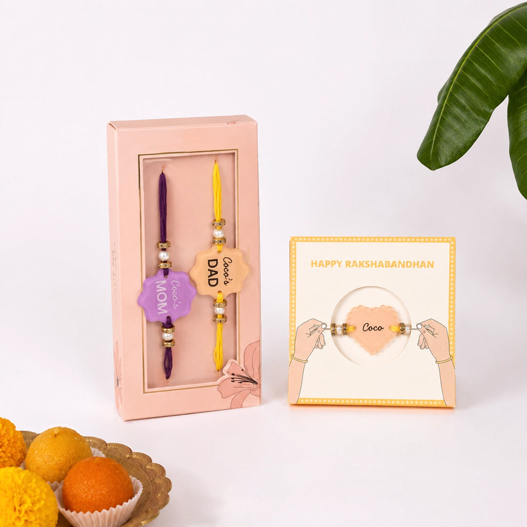 Pet Parent & Pet Rakhi Combo