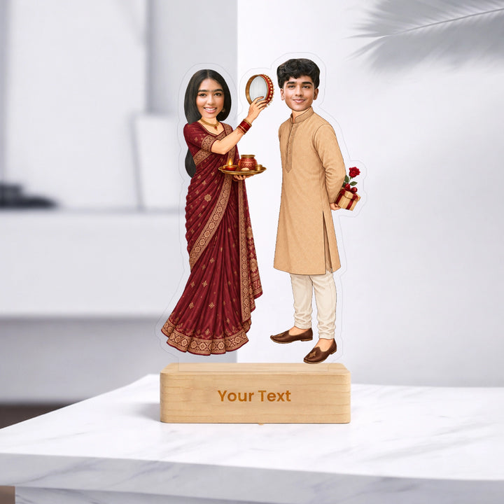Karwa Chauth Caricature