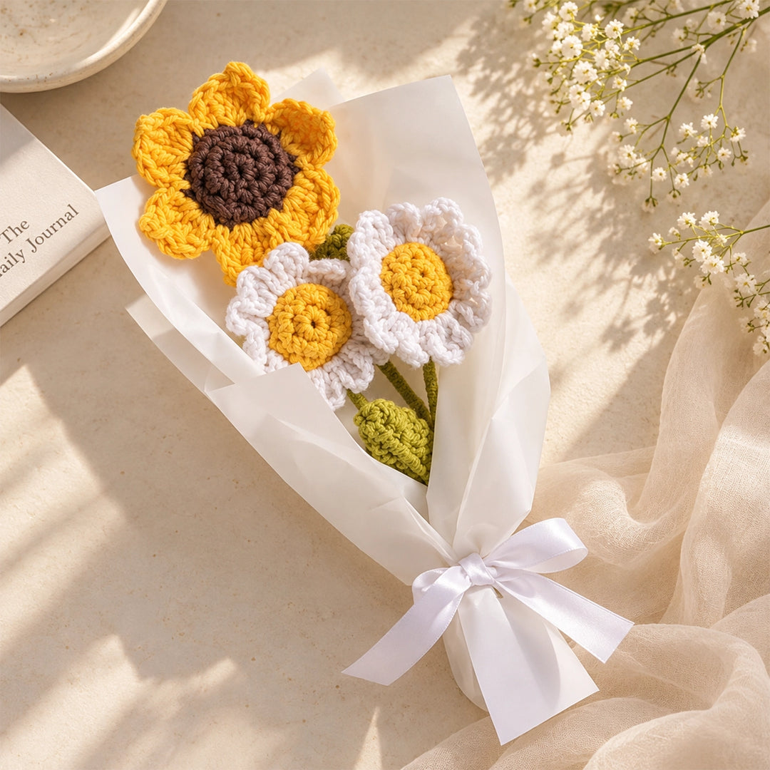 Mini Sunflower & Daisy Bouquet