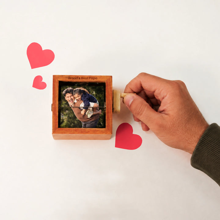 Father's Day Photo Memory Box