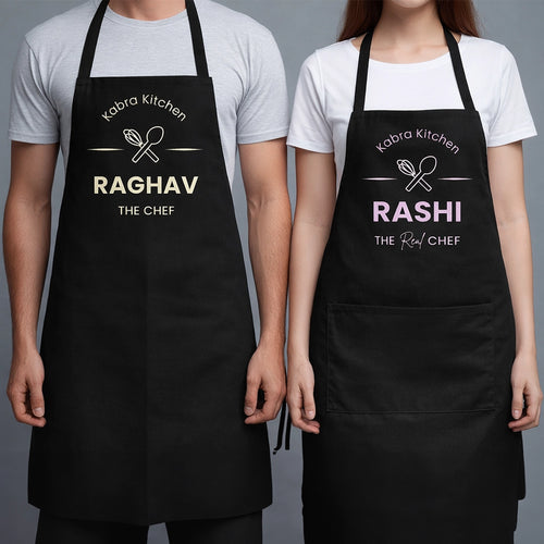 Couple Apron Set